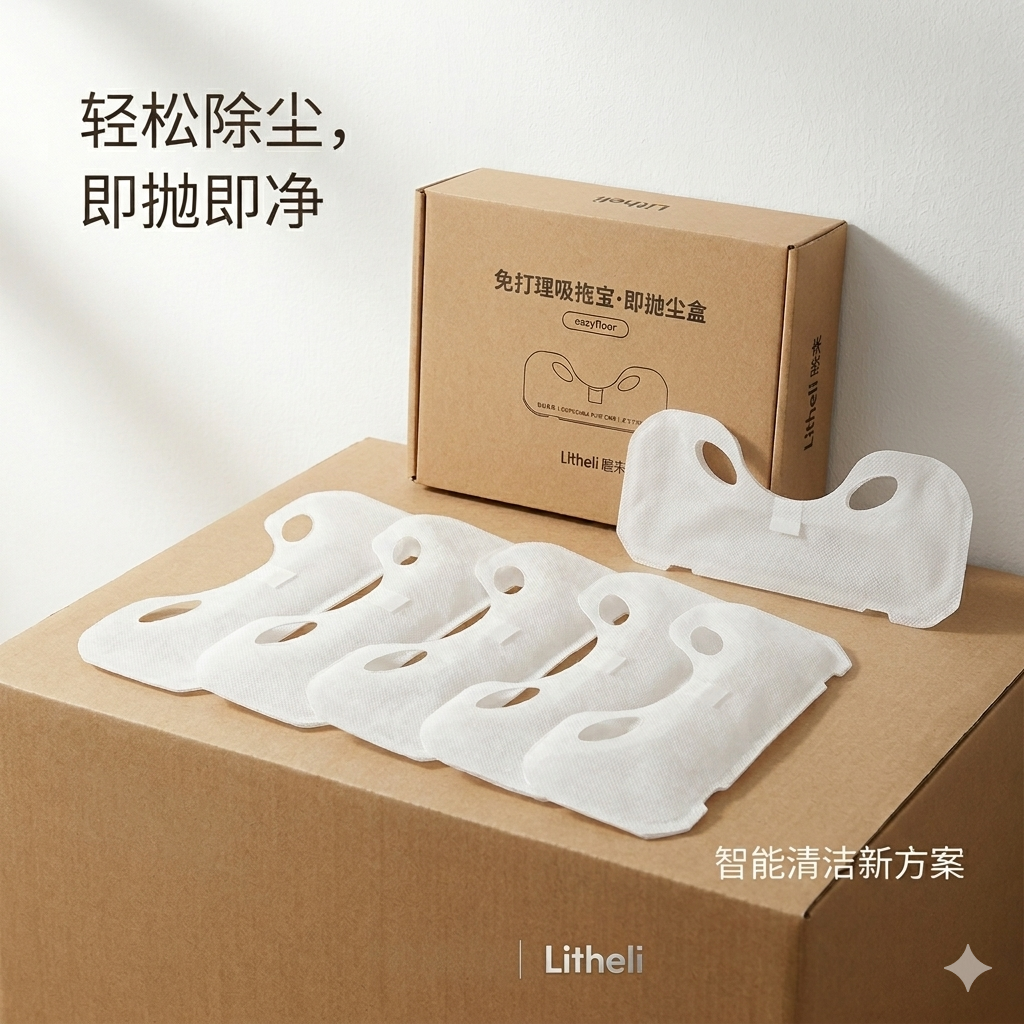 Hộp túi chứa bụi dùng một lần thay thế máy hút bụi & lau nhà Litheli - U4VM34 ( 1 Hộp 6 chiếc ) 1 Hộp túi chứa bụi dùng một lần thay thế máy hút bụi & lau nhà Litheli - U4VM34 ( 1 Hộp 6 chiếc )