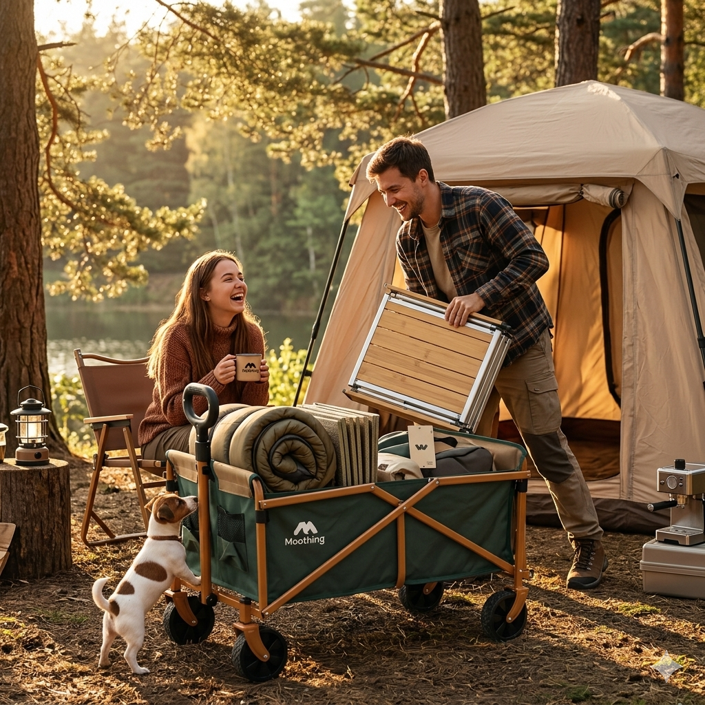 Xe kéo gấp gọn đa năng MOOTHING , kéo hàng, camping, du lịch 3 Xe kéo gấp gọn đa năng MOOTHING , kéo hàng, camping, du lịch