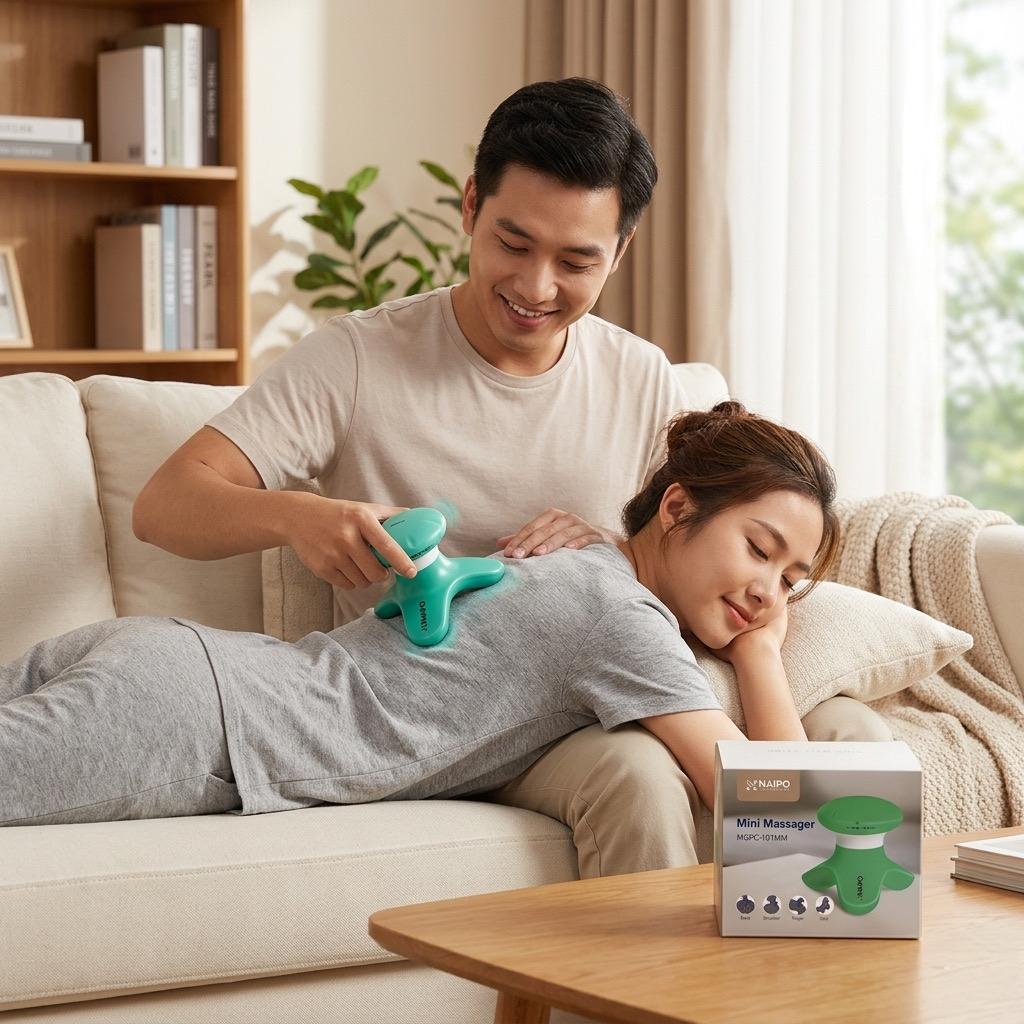 Máy Massage đa năng Mini hãng NAIPO Model : MGPC-101MM 3 Máy Massage đa năng Mini hãng NAIPO Model : MGPC-101MM