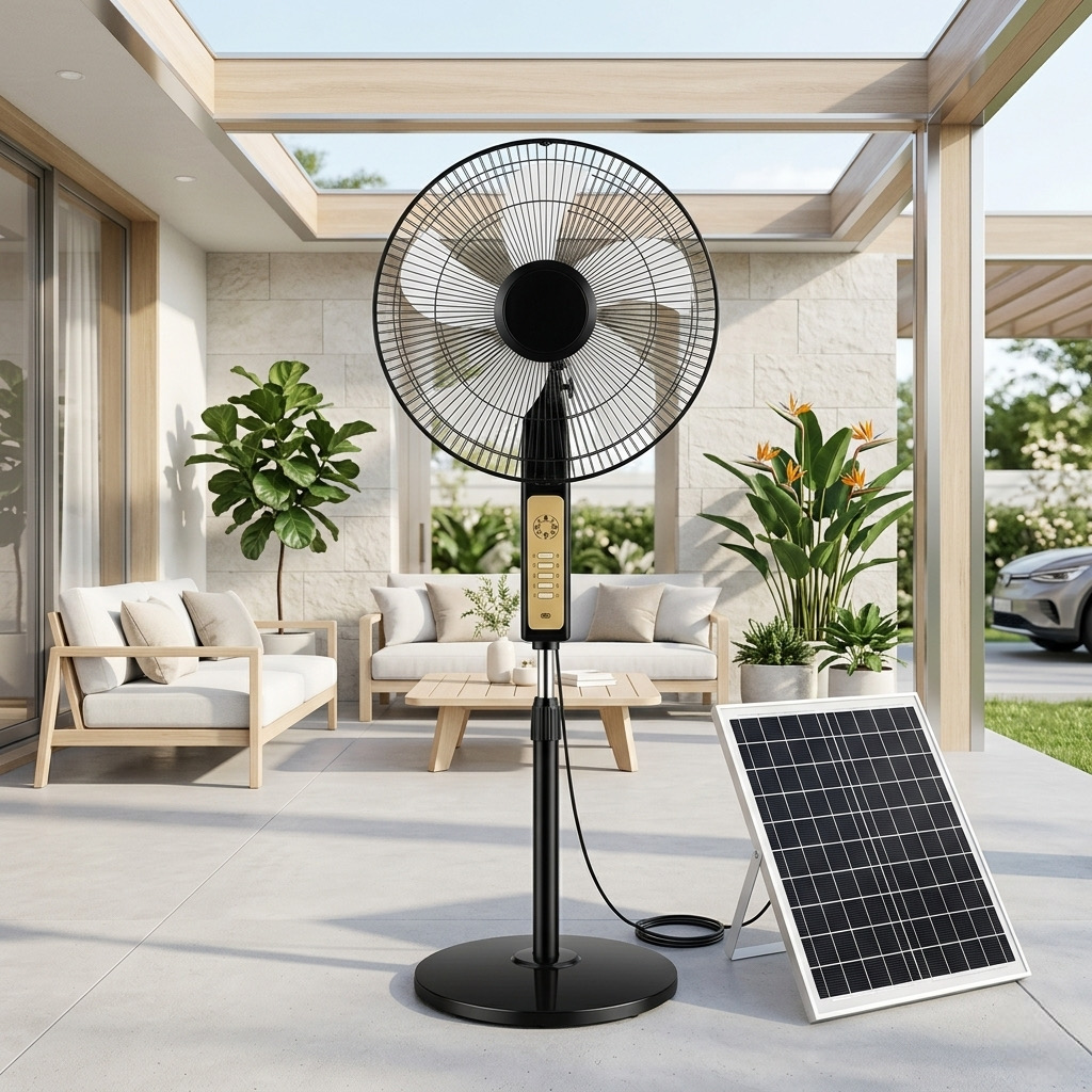 Quạt cây tích điện,năng lượng mặt trời Nanjiren, kèm Panel NLTM, cắm điện 220v - Hộp Xấu 2 Quạt cây tích điện,năng lượng mặt trời Nanjiren, kèm Panel NLTM, cắm điện 220v - Hộp Xấu