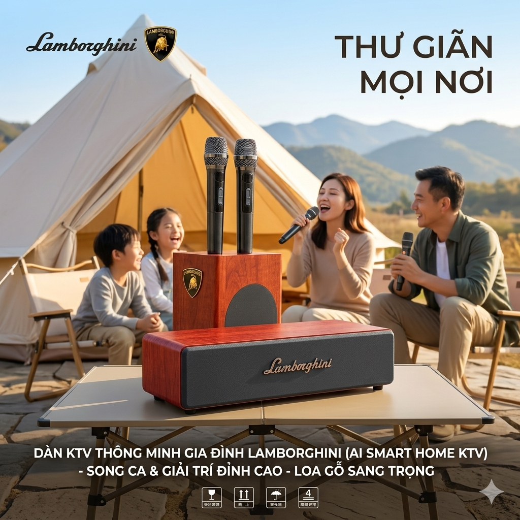 Loa Karaoke AI Lamborghini Topi M9 - kèm 2 mic, công suất 60W, chạy Android 3 Loa Karaoke AI Lamborghini Topi M9 - kèm 2 mic, công suất 60W, chạy Android