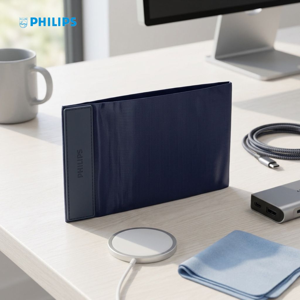 Túi đựng, bảo vệ phụ kiện hãng Philips, nắp hút nam châm, túi lưu trữ đa năng 3 Túi đựng, bảo vệ phụ kiện hãng Philips, nắp hút nam châm, túi lưu trữ đa năng