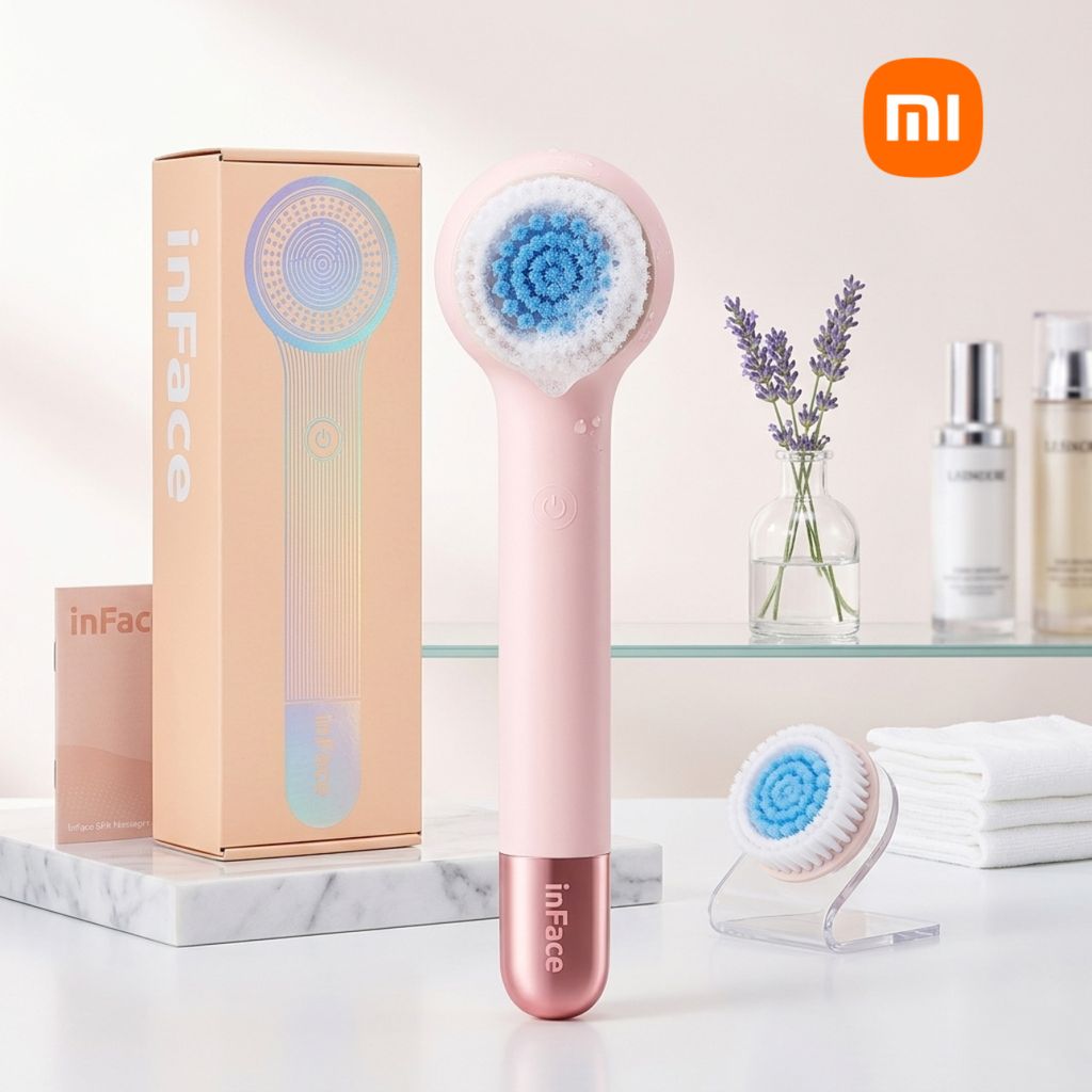 Máy cọ lưng & massage toàn thân khi tắm hãng Xiaomi inFace ( màu hồng ) 1 Máy cọ lưng & massage toàn thân khi tắm hãng Xiaomi inFace ( màu hồng )