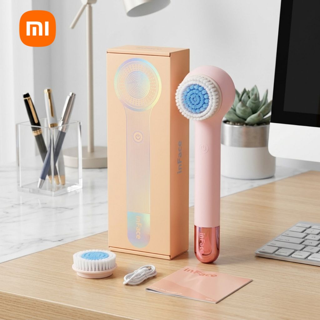 Máy cọ lưng & massage toàn thân khi tắm hãng Xiaomi inFace ( màu hồng ) 2 Máy cọ lưng & massage toàn thân khi tắm hãng Xiaomi inFace ( màu hồng )