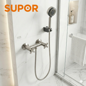 Bộ sen tắm SUPOR 212303-02-LS, bát sen to, inox 304 xịn