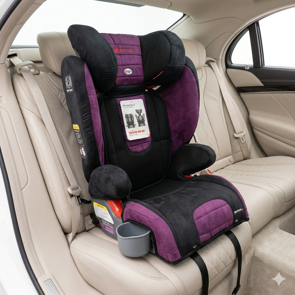 Ghế an toàn trẻ em trên Ô TÔ Diono Monterey 2™ (15-36kg) - thương hiệu Mỹ 3 Ghế an toàn trẻ em trên Ô TÔ Diono Monterey 2™ (15-36kg) - thương hiệu Mỹ
