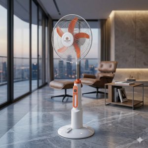 Quạt cây tích điện EASY POWER EP-8816 , Sạc điện thoại, đèn chiếu sáng , có remote (HỘP XẤU)