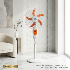 Quạt cây tích điện 16 inch chính hãng Easy Power EP-3616 (không bao gồm acquy - hộp xấu)