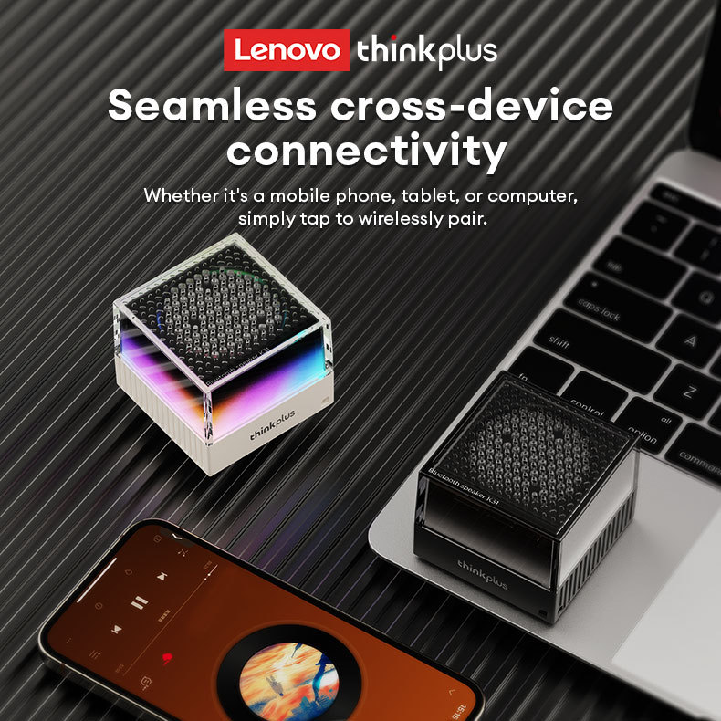 Loa Bluetooth LENOVO Thinkplus K31, kết nối TWS 2 loa 5W, đèn hiệu ứng RBG 5 Loa Bluetooth LENOVO Thinkplus K31, kết nối TWS 2 loa 5W, đèn hiệu ứng RBG