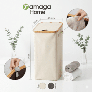 Túi đựng đồ giặt YAMAGA HOME (Laundry basket) - 100L ( hàng Amazon Mỹ )