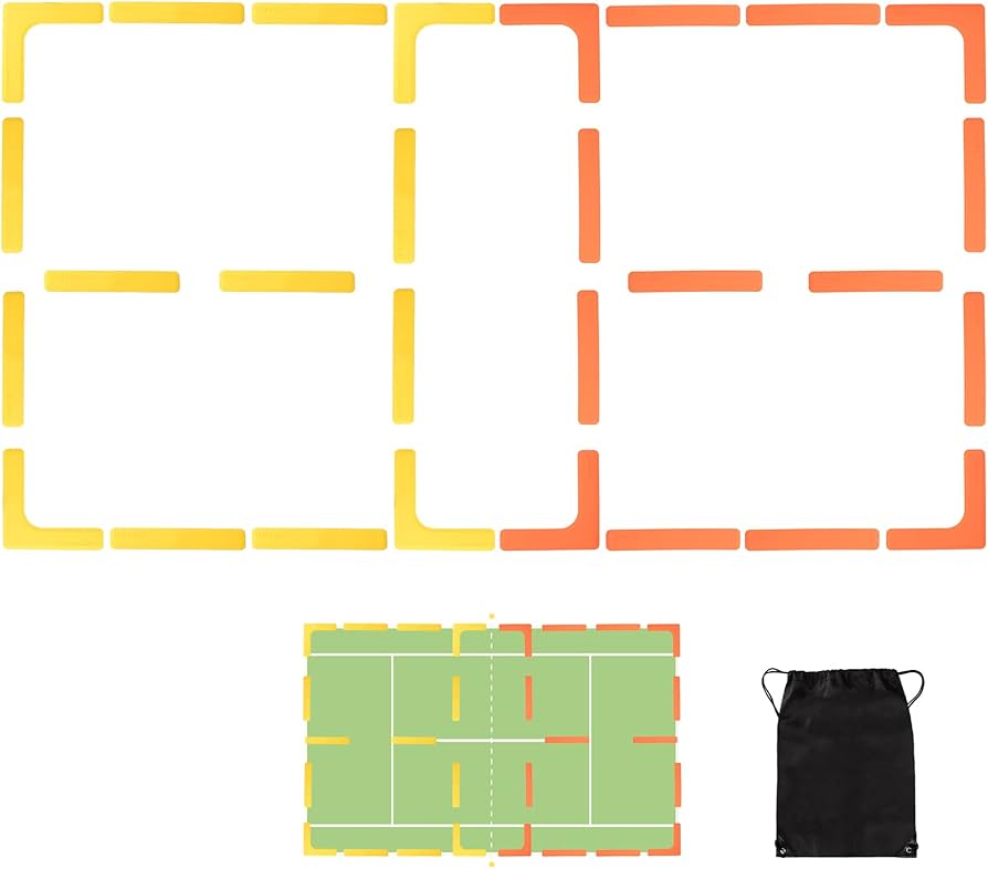 Bộ công cụ tạo sân Pickleball di động hãng DEERFAMY ( Amazon Mỹ ), kèm túi đựng 5 Bộ công cụ tạo sân Pickleball di động hãng DEERFAMY ( Amazon Mỹ ), kèm túi đựng