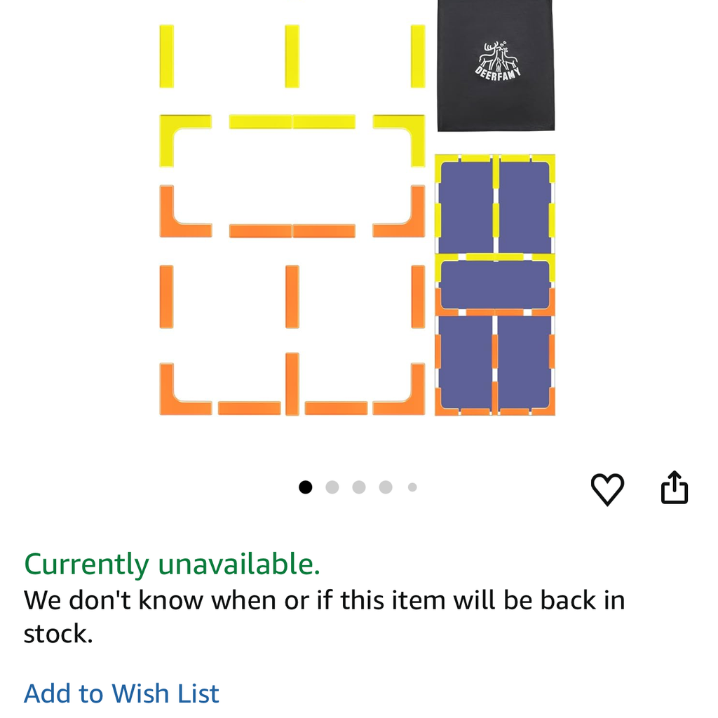 Bộ công cụ tạo sân Pickleball di động hãng DEERFAMY ( Amazon Mỹ ), kèm túi đựng 4 Bộ công cụ tạo sân Pickleball di động hãng DEERFAMY ( Amazon Mỹ ), kèm túi đựng
