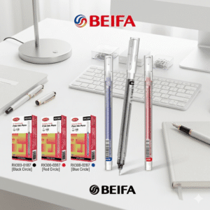 Bút free ink pen BEIFA RX300 ngòi 0.38 mm ( đủ 3 màu xanh đỏ đen )