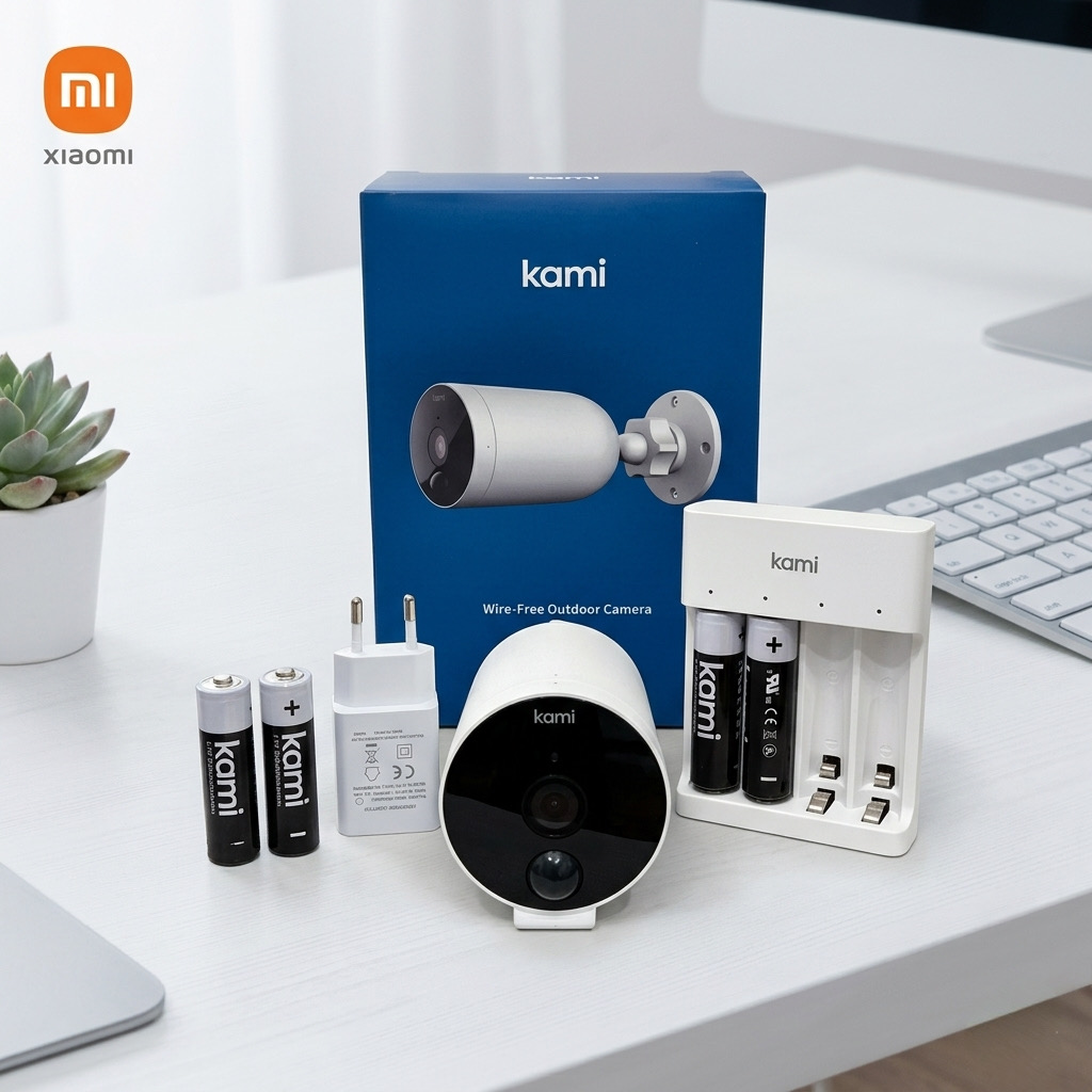 Camera Wifi Kami ( Xiaomi )chạy App Yi Home - sạc pin / kèm dock sạc ,không dây nguồn, bản quốc tế 1 Camera Wifi Kami ( Xiaomi )chạy App Yi Home - sạc pin / kèm dock sạc ,không dây nguồn, bản quốc tế