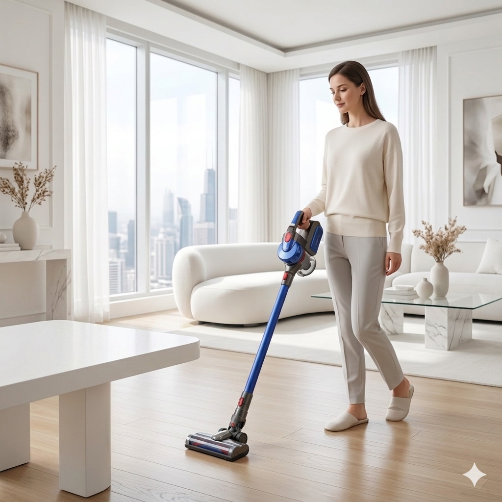 Máy hút bụi không dây Queenmake VCMD - 9000B ( Hàn Quốc ) 3 Máy hút bụi không dây Queenmake VCMD - 9000B ( Hàn Quốc )