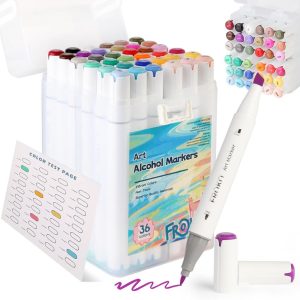 Bộ 36 Bút Lông Màu hãng Wakoud Art Maker ( hàng Amazon Mỹ )