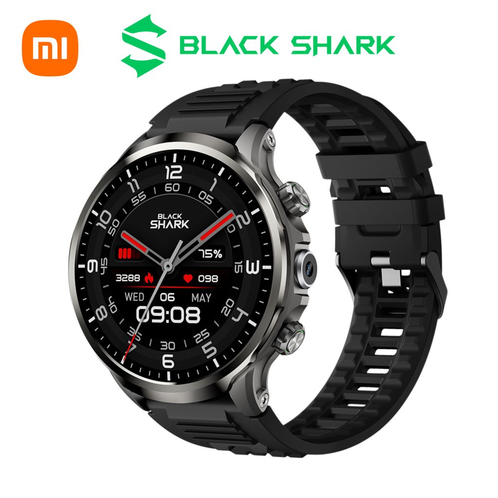 Đồng hồ thông minh XIAOMI Black Shark Watch X, lắp SIM độc lập, có camera, định vị 1 Đồng hồ thông minh XIAOMI Black Shark Watch X, lắp SIM độc lập, có camera, định vị