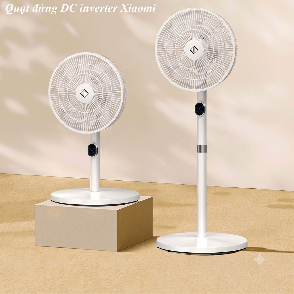 Quạt cây 15 cánh kép Xiaomi Jipin JP-WSLD-BS 30, động cơ BLDC 2 Quạt cây 15 cánh kép Xiaomi Jipin JP-WSLD-BS 30, động cơ BLDC