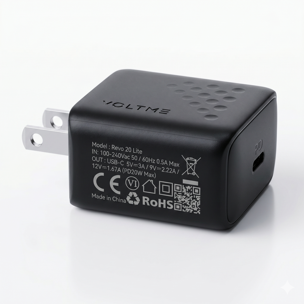 Hộp combo 3 củ sạc nhanh PD 20W hãng VOLTME - V1166 5 Hộp combo 3 củ sạc nhanh PD 20W hãng VOLTME - V1166