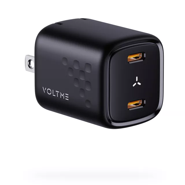 Củ Sạc Nhanh Voltme Revo Duo 30W GaN III | 2 Cổng Type-C Sạc Cùng Lúc 3 Củ Sạc Nhanh Voltme Revo Duo 30W GaN III | 2 Cổng Type-C Sạc Cùng Lúc
