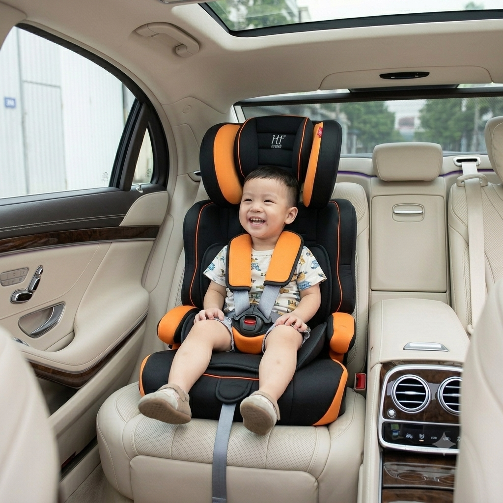 Ghế trẻ em trên ô tô HT 2 Ghế trẻ em trên ô tô HT