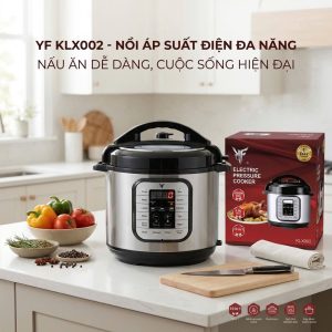 Nồi áp suất đa năng 10 in 1 KLX002, dung tích 6L, công suất 1000W