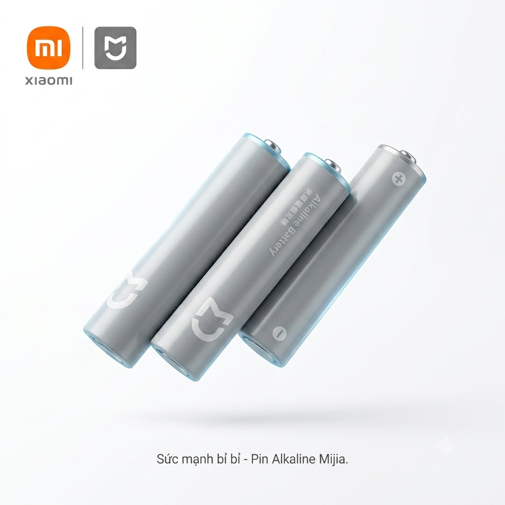 Pin tiểu AAA XIAOMI Alkaline Battery ( Pin điều khiển ) 1 Pin tiểu AAA XIAOMI Alkaline Battery ( Pin điều khiển )