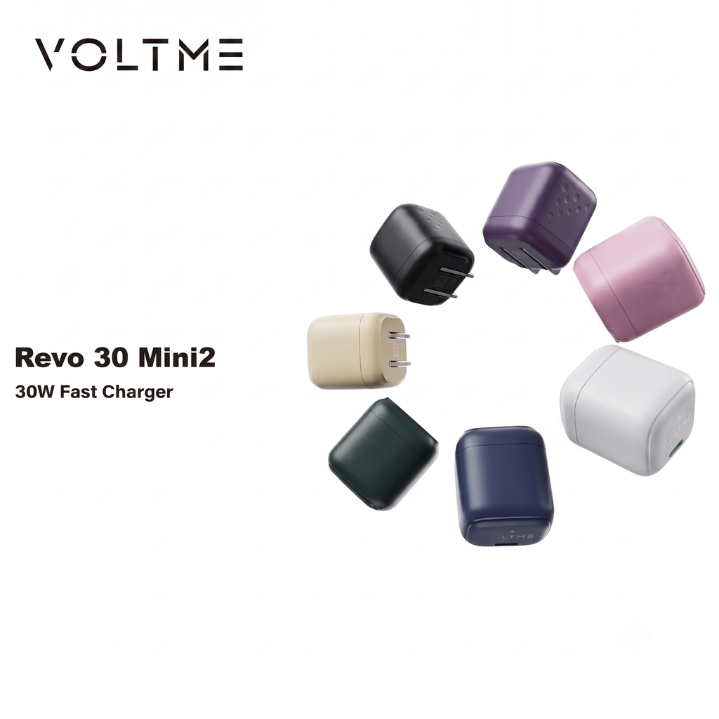 Củ Sạc Nhanh 30W Voltme Revo 30 Mini2, siêu nhỏ 3 Củ Sạc Nhanh 30W Voltme Revo 30 Mini2, siêu nhỏ