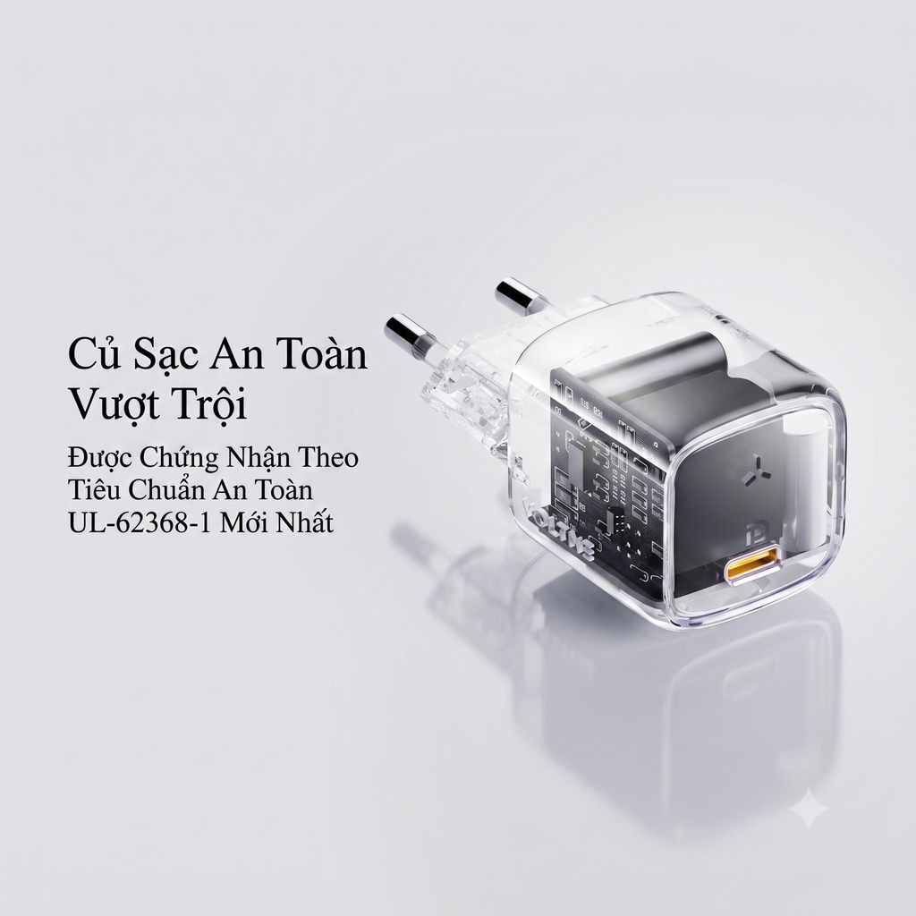 Combo 2 củ sạc nhanh 30W (chân tròn) VOLTME REVO 30 GAN CHARGER (30W) - V1186 8 Combo 2 củ sạc nhanh 30W (chân tròn) VOLTME REVO 30 GAN CHARGER (30W) - V1186