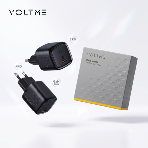 Combo 2 củ sạc nhanh 30W (chân tròn) VOLTME REVO 30 GAN CHARGER (30W) - V1186