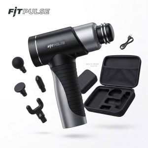 Máy Massage Cầm Tay FITPULSE, hàng Amazon Mỹ ( hàng tồn, vỏ dính tay, lỗi pin ko bao sống chết )