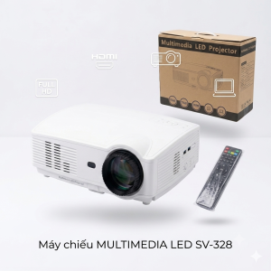 Máy chiếu MULTIMEDIA LED SV-328 ( nhà máy KONKA) , chạy Android, cài được Youtube