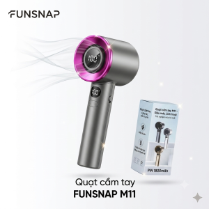 Quạt cầm tay mini FUNSNAP M11 , pin 1800mAh
