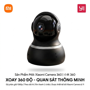 Camera xoay Xiaomi Yi Dome bản quốc tế - hộp giấy