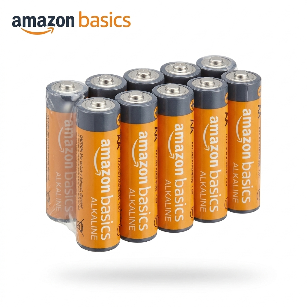 Vỉ 12 viên Pin tiểu AA Alkaline Amazon Basics ( Mỹ ) 6 Vỉ 12 viên Pin tiểu AA Alkaline Amazon Basics ( Mỹ )