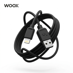 Dây cáp sạc iPhone hãng WOOX - USB to Lightning , ko hộp