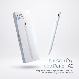 Bút cảm ứng IDEO PENCIL A2 - dùng cho iPad từ 2018 trở lên