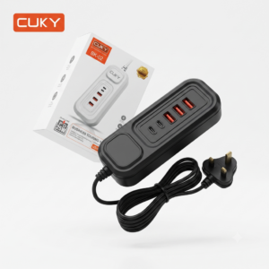 Sạc nhanh đa năng hãng CUKY BK-02 , 2C + 3A sạc cùng lúc 5 thiết bị