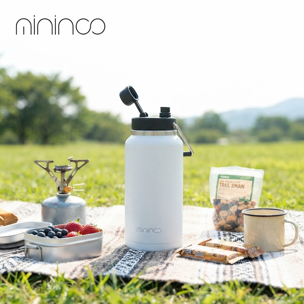 Bình giữ nhiệt cao cấp MININCO 1.8L , Giữ Lạnh 24 Giờ, Thép ko gỉ 18/8 2 Bình giữ nhiệt cao cấp MININCO 1.8L , Giữ Lạnh 24 Giờ, Thép ko gỉ 18/8