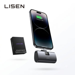 Pin dự phòng LISEN 6800mAh siêu nhỏ gọn, sạc nhanh 22.5W, LISEN - 2E450 / P106