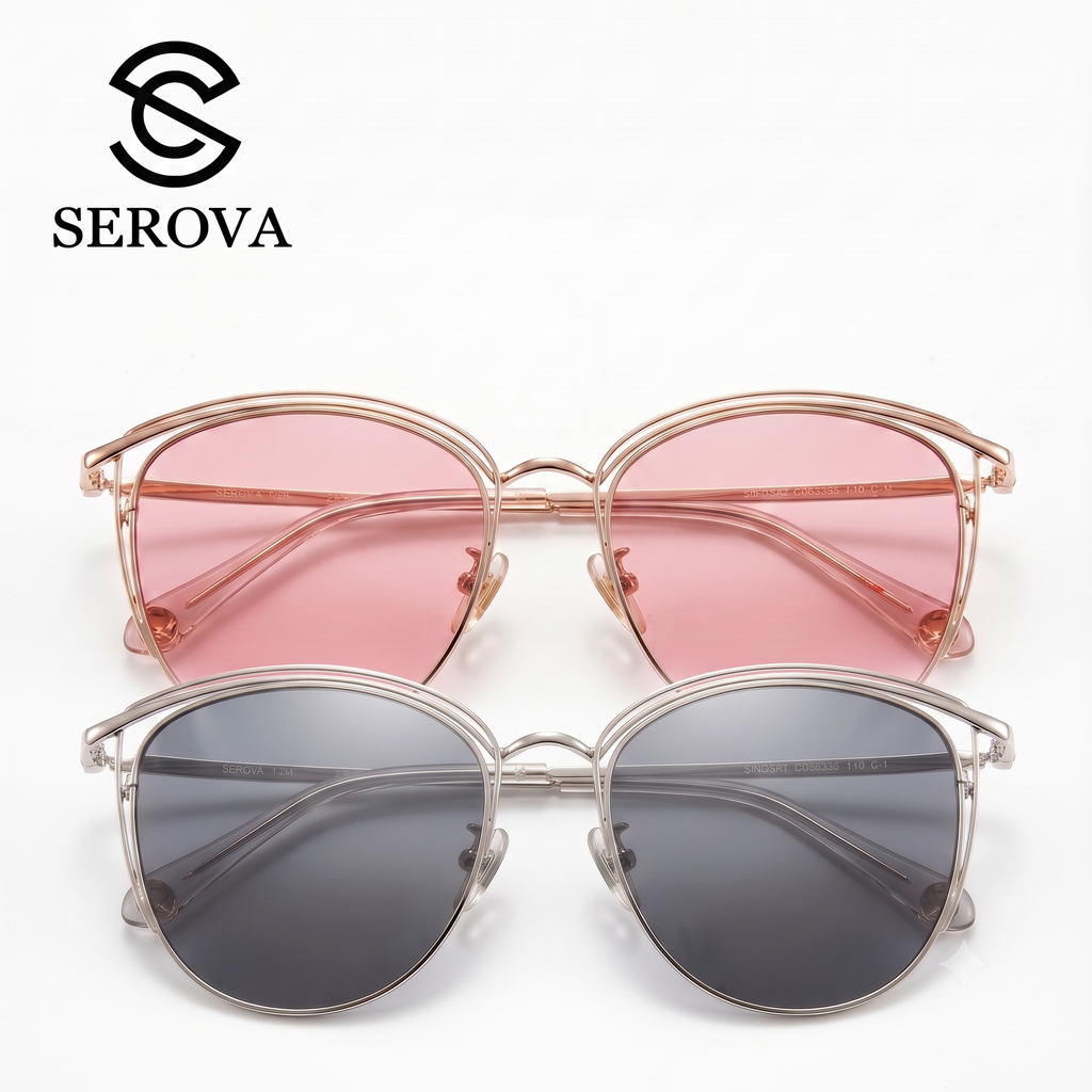 Kính râm Nam Nữ thời trang cao cấp chính hãng SEROVA SS9031 1 Kính râm Nam Nữ thời trang cao cấp chính hãng SEROVA SS9031