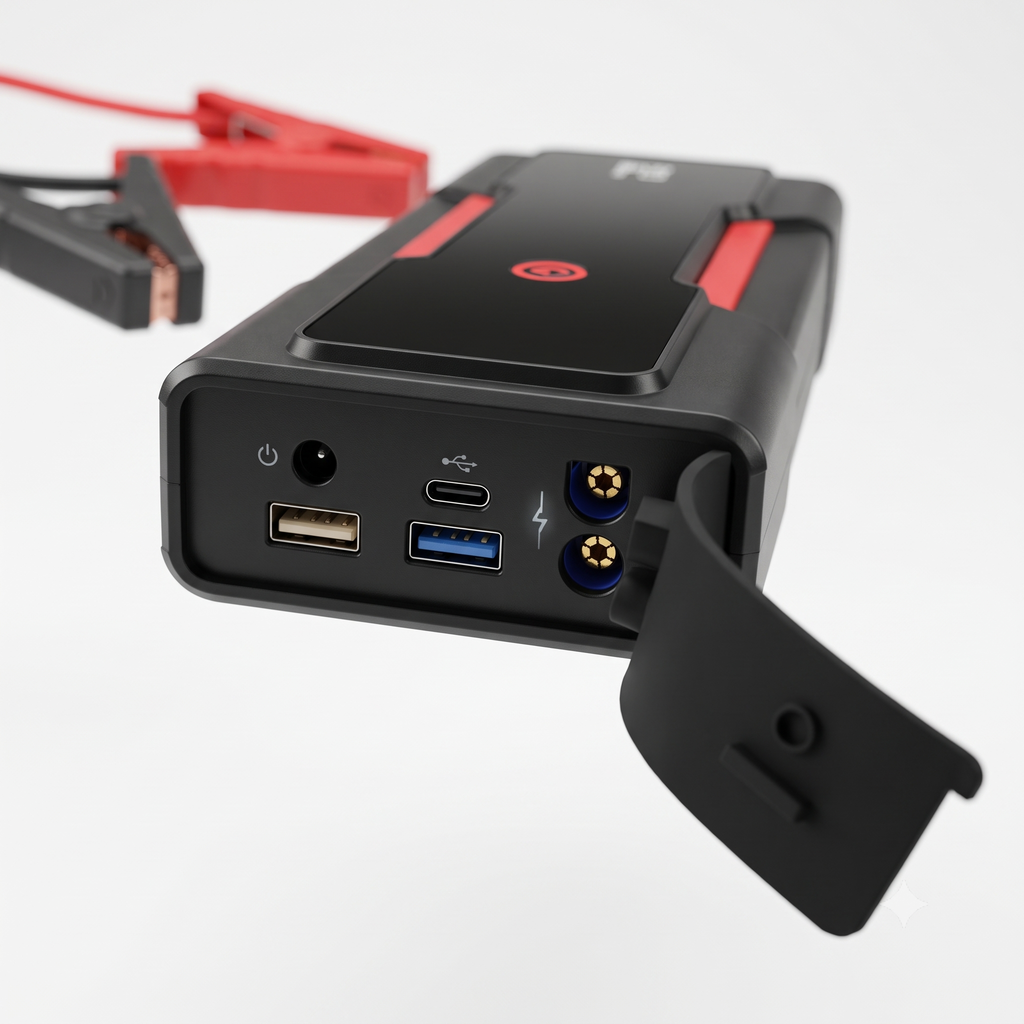 Pin Dự Phòng 12000mAh GAC A43 Kiêm Bộ Kích Bình Ắc Quy Ô Tô Xe Máy 4 Pin Dự Phòng 12000mAh GAC A43 Kiêm Bộ Kích Bình Ắc Quy Ô Tô Xe Máy