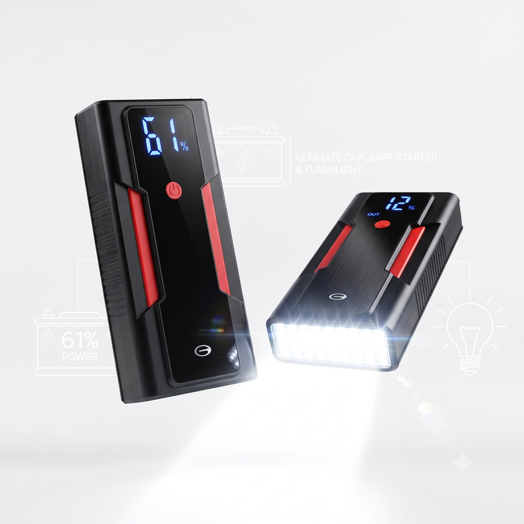 Pin Dự Phòng 12000mAh GAC A43 Kiêm Bộ Kích Bình Ắc Quy Ô Tô Xe Máy 3 Pin Dự Phòng 12000mAh GAC A43 Kiêm Bộ Kích Bình Ắc Quy Ô Tô Xe Máy