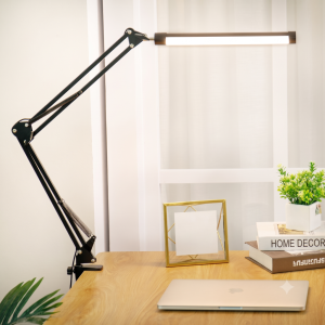 Đèn Đọc Sách Kẹp Bàn Cao Cấp LONGTOO T09 Khung Hợp Kim Đèn LED Tiết Kiệm Điện