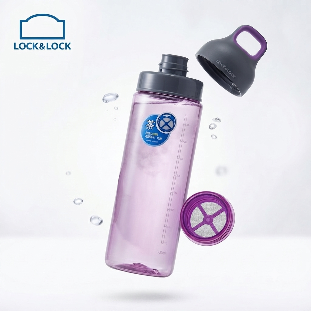 Bình nước thể thao LOCK & LOCK TWOTONE RING 530ML (HLC832) 3 Bình nước thể thao LOCK & LOCK TWOTONE RING 530ML (HLC832)