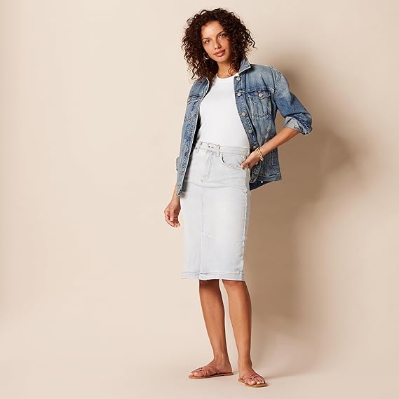 Áo thun Nữ cổ tròn tay xoắn Amazon Essentials - size M Mỹ (L Việt Nam) - Trắng B08P4TH7XQ 3 Áo thun Nữ cổ tròn tay xoắn Amazon Essentials - size M Mỹ (L Việt Nam) - Trắng B08P4TH7XQ