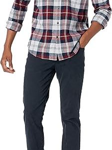 Áo sơ mi Nam size L (Mỹ) Amazon Essentials - XL Việt Nam - vải nỉ dài tay B0866G8CB3
