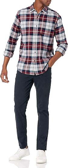 Áo sơ mi Nam size L (Mỹ) Amazon Essentials - XL Việt Nam - vải nỉ dài tay B0866G8CB3 1 Áo sơ mi Nam size L (Mỹ) Amazon Essentials - XL Việt Nam - vải nỉ dài tay B0866G8CB3