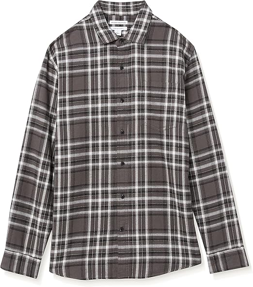 Áo sơ mi Nam vải nỉ dài tay Amazon Essentials - size S (Mỹ) M Việt Nam - B08X5BYWTF 1 Áo sơ mi Nam vải nỉ dài tay Amazon Essentials - size S (Mỹ) M Việt Nam - B08X5BYWTF