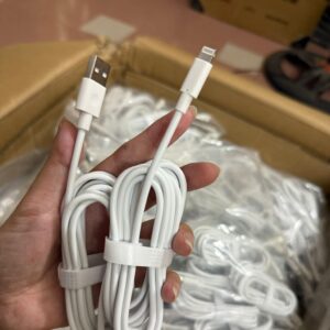Cáp Sạc USB A - Lightning 2m - SẠC VÀ TRUYỀN DỮ LIỆU, DÂY DÀI 2M TIỆN LỢI- hàng chưa in logo